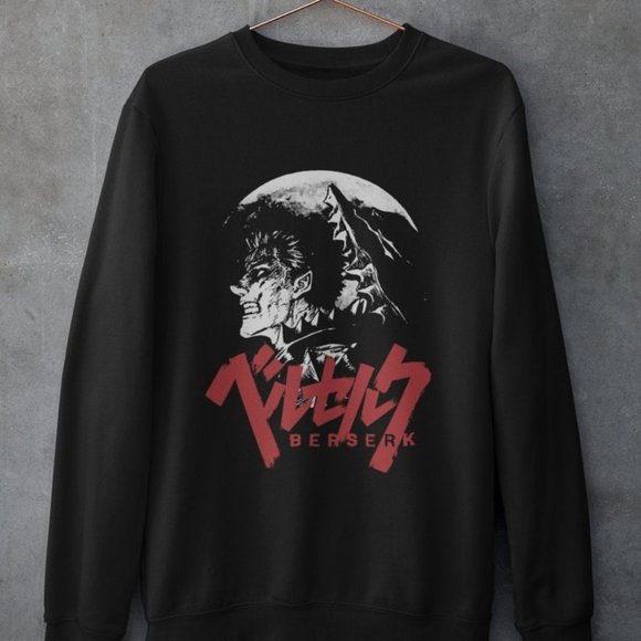 Sweaters | Unisex Berserk Sweatshirt Guts Sweatshirt Anime Sweatshirt Guts  T Shirt Bers | Poshmark